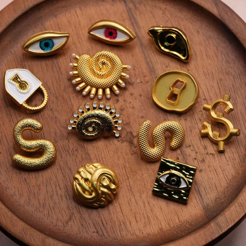 Vintage Metal Düğme Kalp Şekli - Embellish Craft incelemesi ve fiyatı