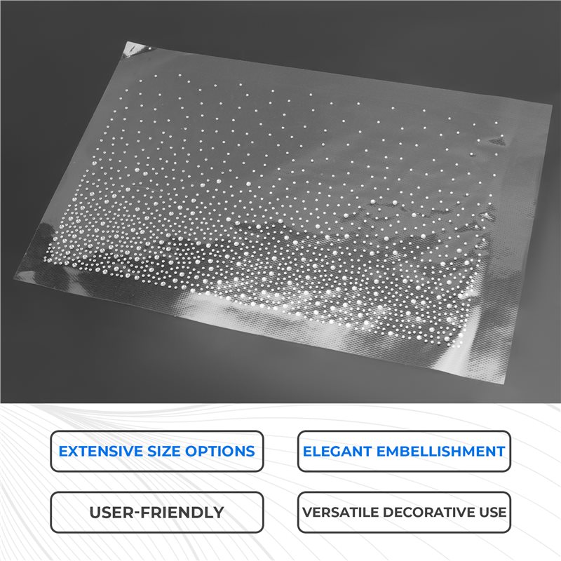 AT02-Glitter Hotfix Rhinestone - Hotfix Rhinestone Sheet incelemesi ve fiyatı