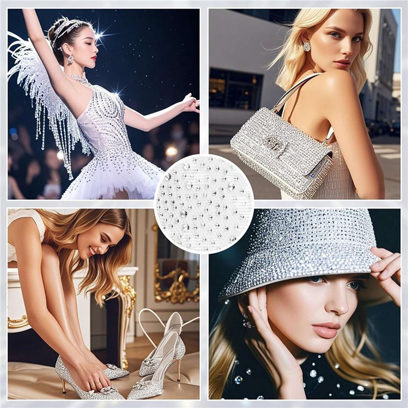 AB08-24 Ütüyle Yapışan Rhinest - Hotfix Rhinestone Sheet incelemesi ve fiyatı