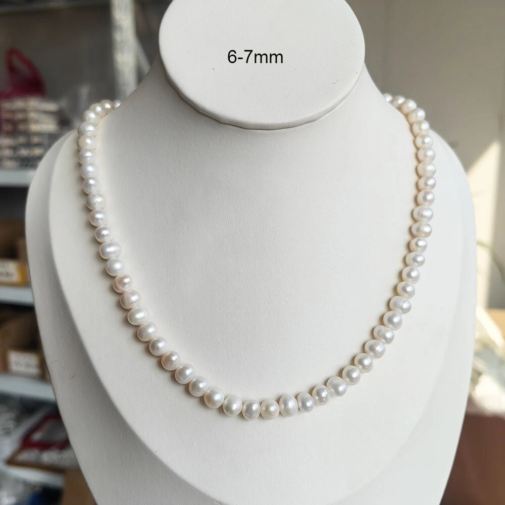 Doğal İnci Kolye Akoya AAA 6-7 - Pearl Trim Chain incelemesi ve fiyatı