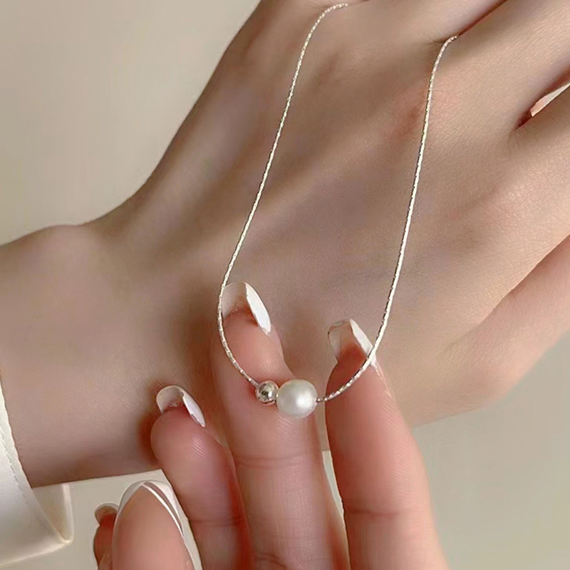 Noel Hediyesi 925 Ayar Gümüş Z - Pearl Trim Chain incelemesi ve fiyatı