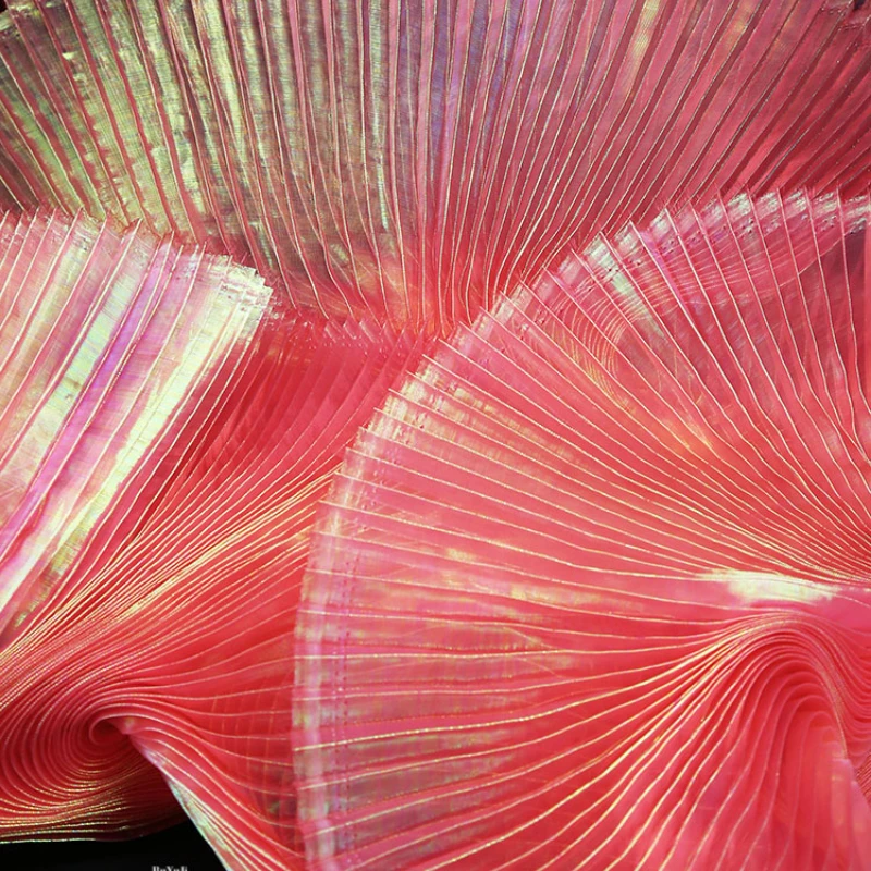 Organ Pileli Kumaş Hayali Renk - Crystal Mesh Fabric incelemesi ve fiyatı