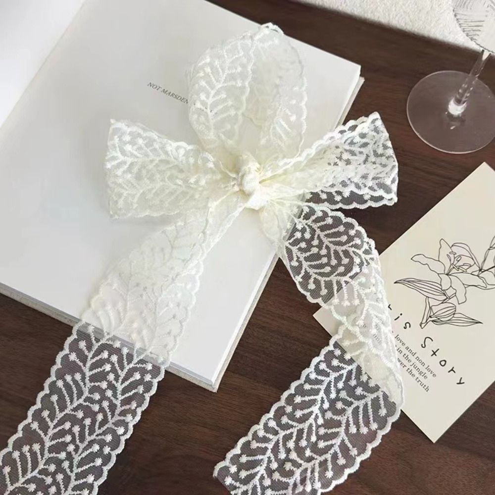 5 Yard Saf Pamuk Dikiş Şeridi  - Lace Ribbon Trim incelemesi ve fiyatı