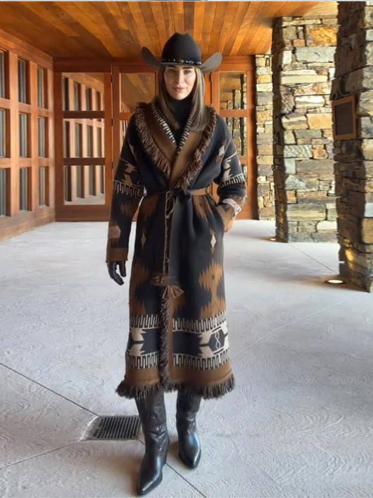 Püsküllü Baskılı Kadın Uzun Hı - Tassel Fringe Trim incelemesi ve fiyatı