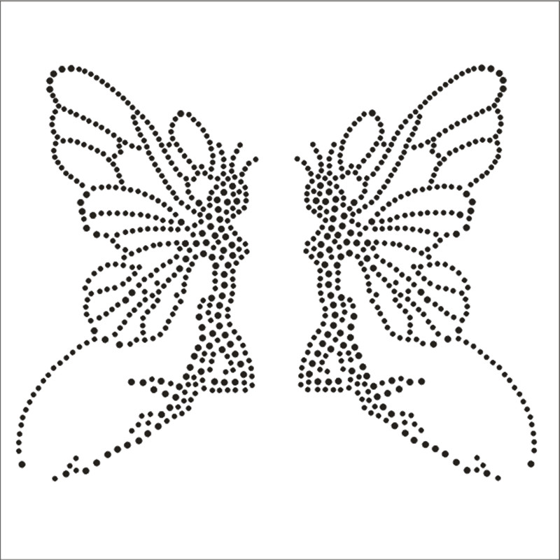 Yapay elmas Motif tasarımları  - Hotfix Rhinestone Sheet incelemesi ve fiyatı