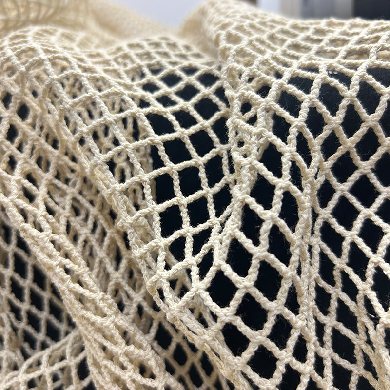Pamuklu Keten Balık Ağı Kumaşı - Crystal Mesh Fabric incelemesi ve fiyatı