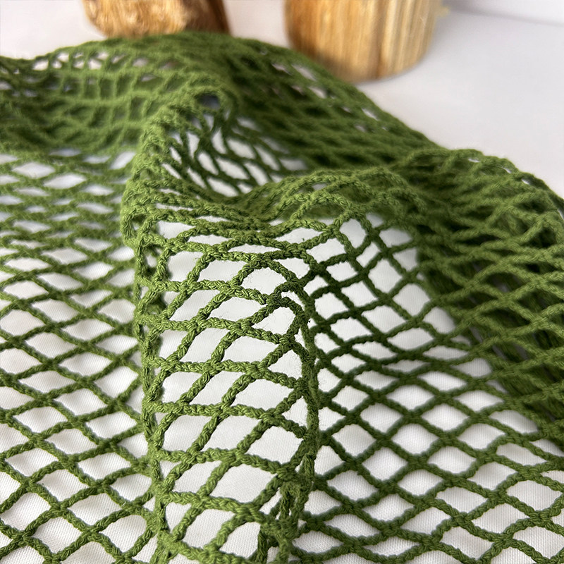 Pamuklu Keten Balık Ağı Kumaşı - Crystal Mesh Fabric incelemesi ve fiyatı